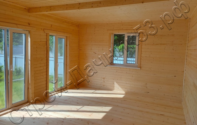 4 Каркасно-щитовой дом Д-23, 8,5х8 м, 68 М², Ленинградская область, Всеволожский район, ДНТ “Поляна-2” (16)